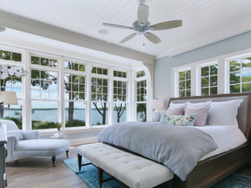 choose the best size ceiling fan for bedroom